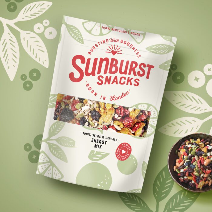 Sunburst Snacks Energy Mix of Nuts, Fruit & Seeds 1kg
