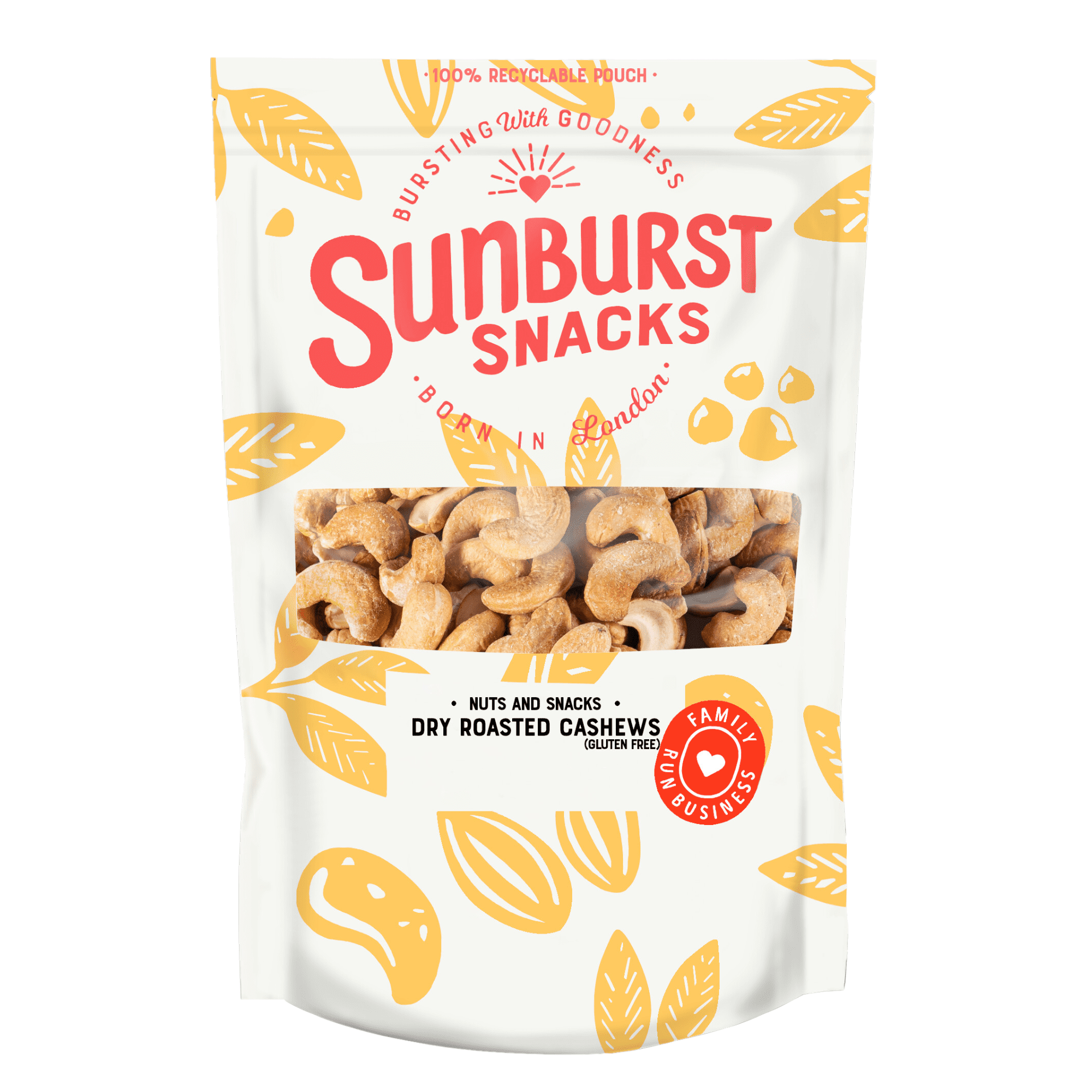 Roasted & Salted Cashew Nuts Sunburst Snacks Roasted & Salted Cashew Nuts Sunburst Snacks