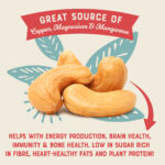 Roasted & Salted Cashew Nuts Sunburst Snacks