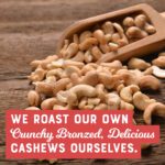 Roasted & Salted Cashew Nuts Sunburst Snacks