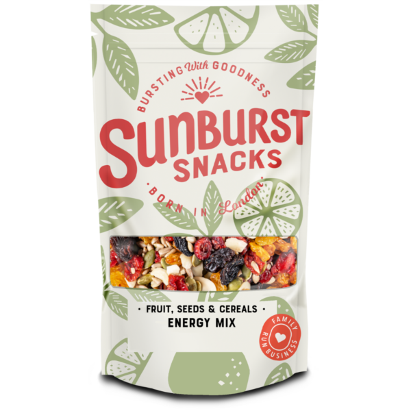 Sunburst Snacks Energy Mix of Dried Fruit and Seeds