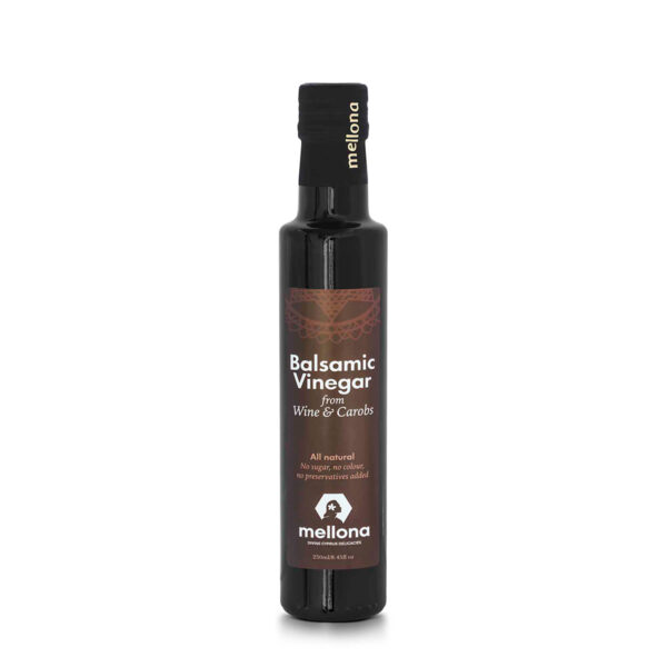 Mellona Balsamic Vinegar From Wine & Carob 250ml