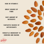 Raw Almonds Californian Sunburst Snacks