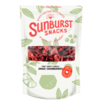 Sunburst Snacks Dried Cranberries 1kg