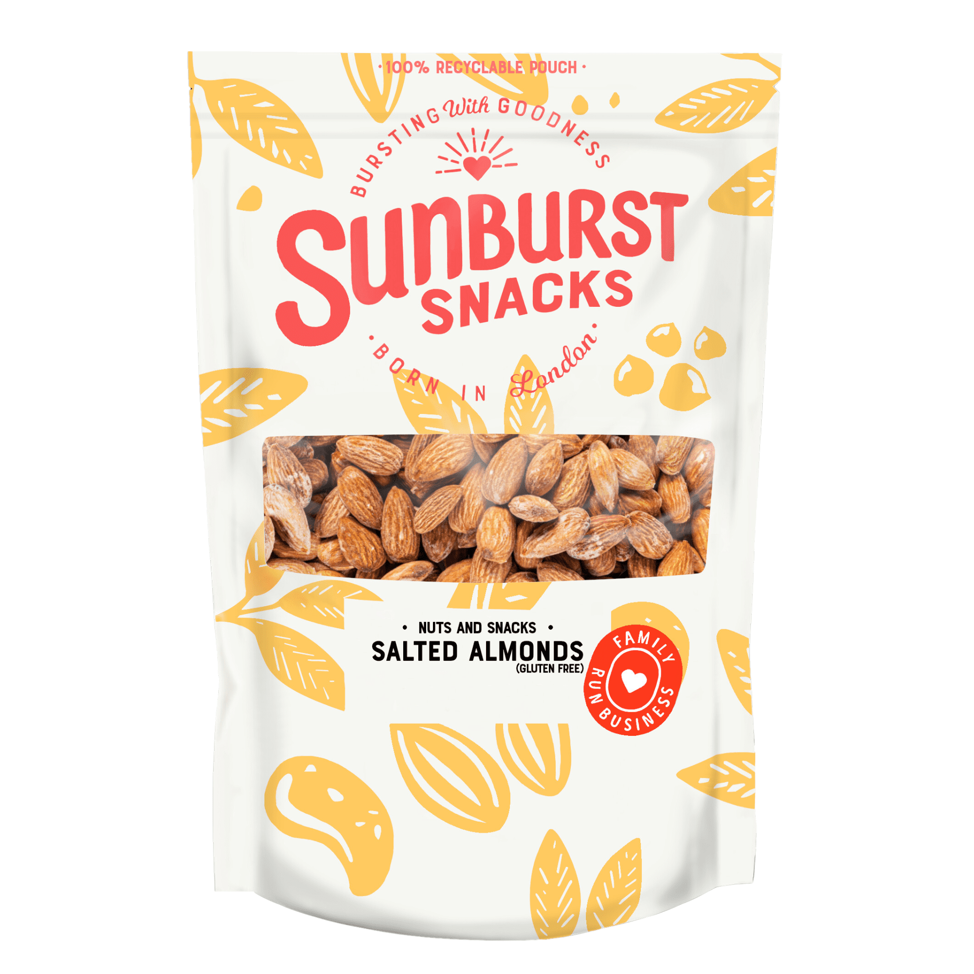 Sunburst Snacks almonds roasted and salted 1kg Sunburst Snacks almonds roasted and salted 1kg