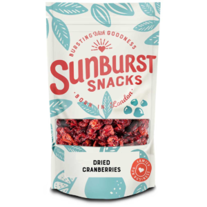 Sunburst Snacks Dried Cranberries