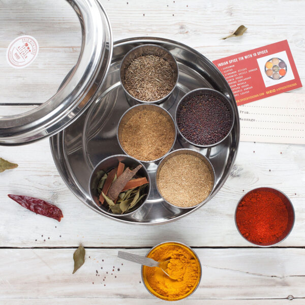 Spice Kitchen Indian Spice Tin Collection