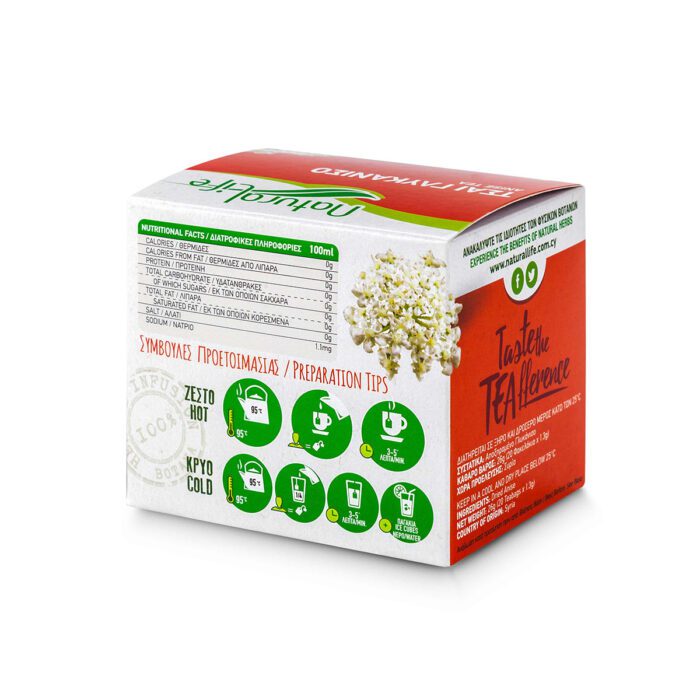 Natural Life Anise Herbal Tea Infusion x 20 Tea Bags Back