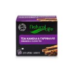 Natural Life Cinnamon & Clove Herbal Tea Infusion x 20 Tea Bags Front