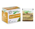 Natural Life Mixed Herb Tea Infusion x 20 Tea Bags Front With Tea Bag