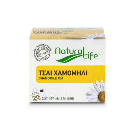 Natural Life Chamomile Herbal Infusion Tea Front