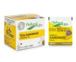 Natural Life Chamomile Herbal Infusion Tea Side With Bag