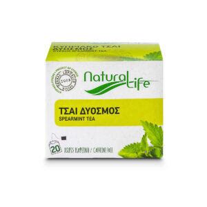 Natural Life Spearmint Herbal Infusion Tea Front