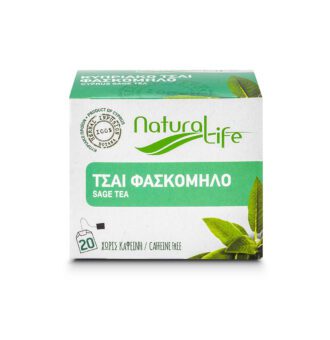 Natural Life Sage Herbal Tea Infusion x 20 Tea Bags Front