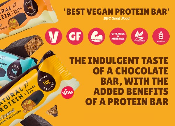Vive Vegan Chocolate Protein Bars