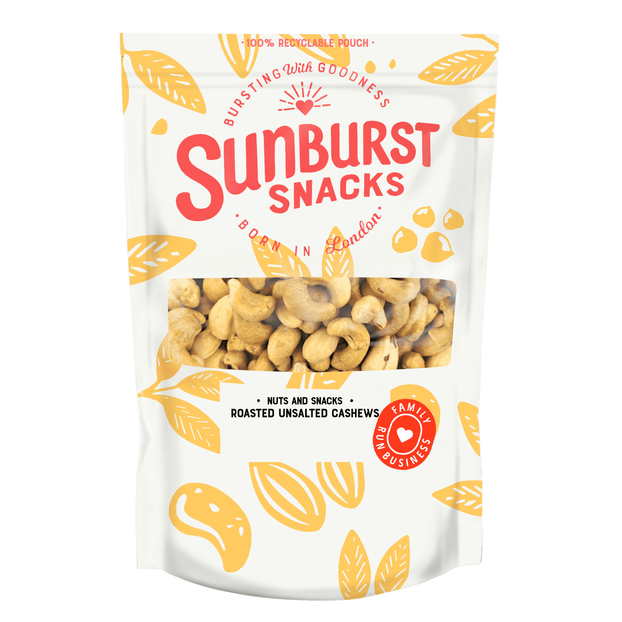Sunburst Snacks Roasted Unsalted Cashew Nuts Sunburst Snacks Roasted Unsalted Cashew Nuts
