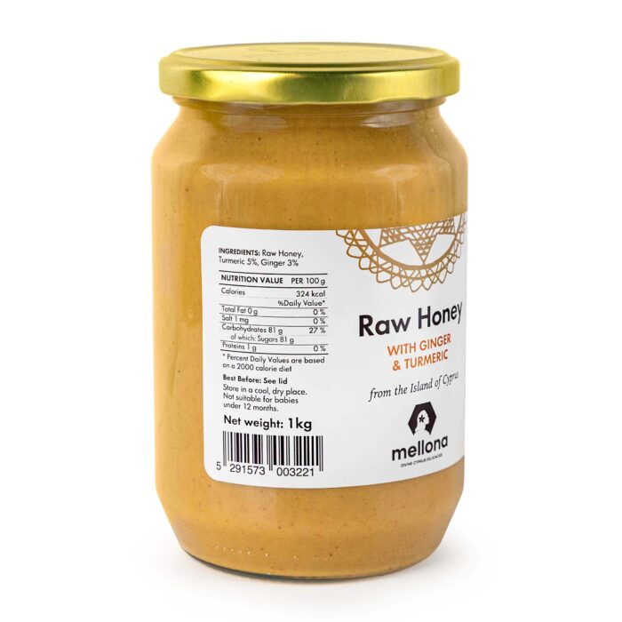 Raw Honey with Turmeric and Ginger 1kg - Image 9