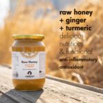 Raw Honey with Turmeric and Ginger 1kg - Image 6
