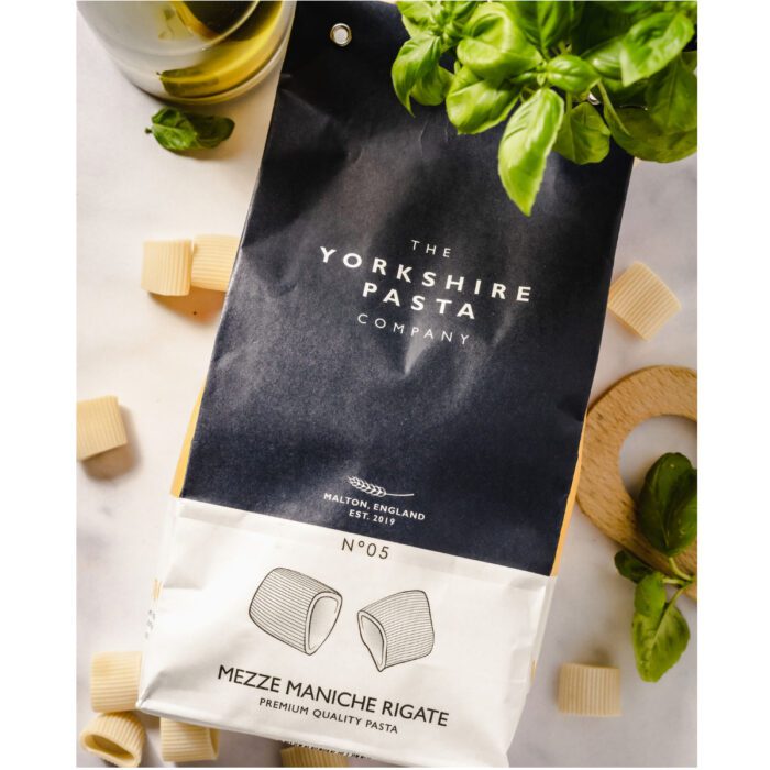 The Yorkshire Pasta Company Mezze Maniche Rigate N°5, 500g