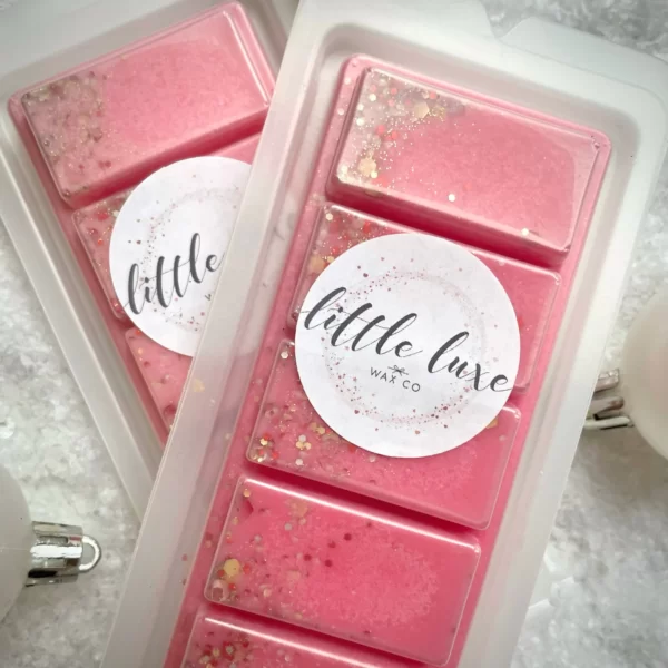 Little Luxe Wax Co Snap Bars Soy Wax Melts Christmas Collection Festive Fig & Snowberry