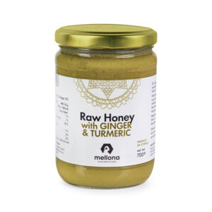 Mellona Raw Honey with Ginger and Turmeric Superfood 700g