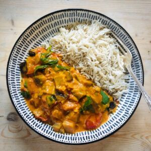 Aubergine and Tomato Curry Recipe