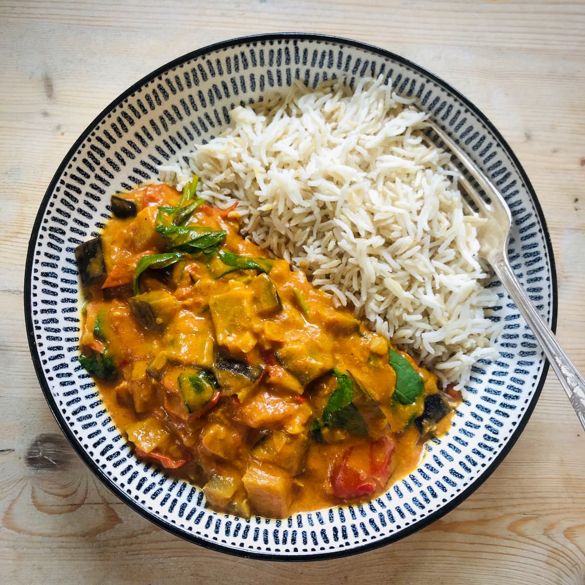 Aubergine and Tomato Curry Recipe