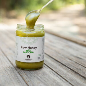 Mellona Raw Honey with Matcha Superfood