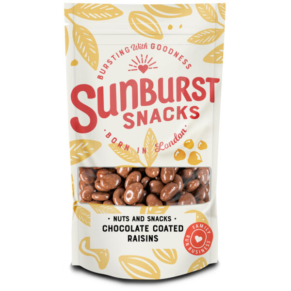 Sunburst Snacks Milk Chocolate Coated Raisins
