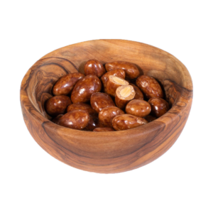 The Fine Harvest Belgian Chocolate Salted Caramel Coated Nuts Almonds