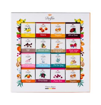 DOLFIN Belgian chocolate gift set box panache 48 squares