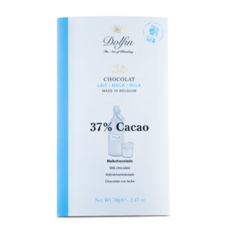 Dolfin Belgian Milk Chocolate Bar 37% Cocoa 70g
