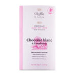 DOLFIN Belgian white chocolate bar with raspberry 70g