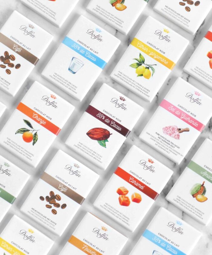 Belgian Chocolate Mini Bar Selection Gift Box – 10 x 10g